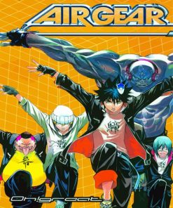 Air Gear Poster Diamond Painting