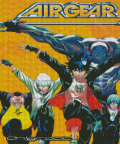 Air Gear Poster Diamond Painting