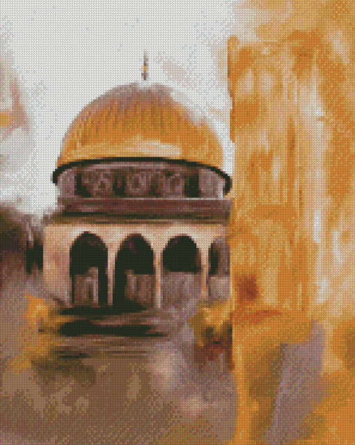 Aqsa Mosque Diamond Painting