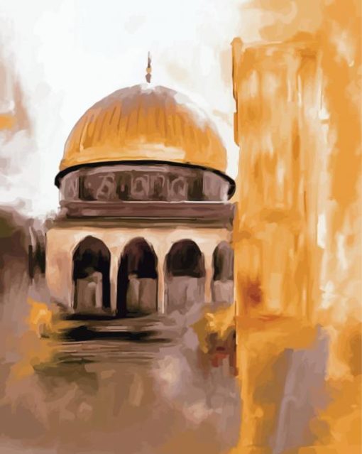 Aqsa Mosque Diamond Painting