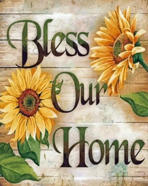 Bless Our Home Diamond Painting