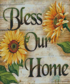 Bless Our Home Diamond Painting