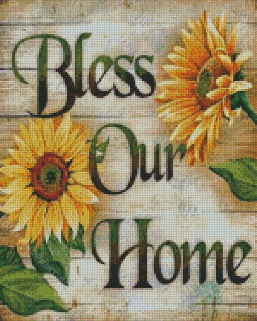 Bless Our Home Diamond Painting