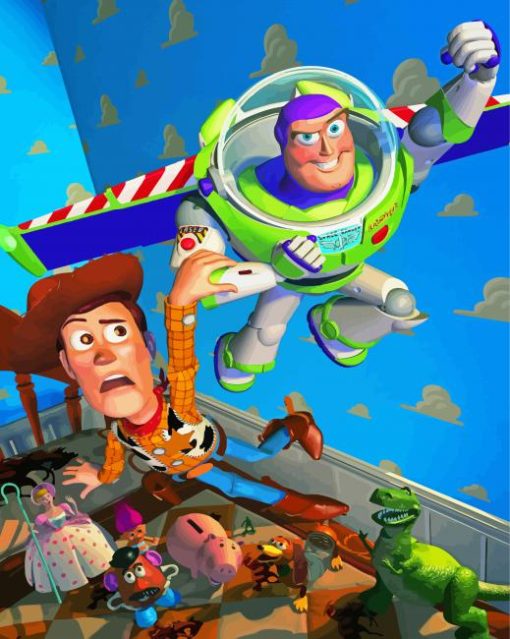 Buzz Lightyear And Woody Diamond Painting