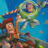 Buzz Lightyear And Woody Diamond Painting