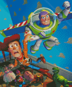 Buzz Lightyear And Woody Diamond Painting