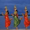 Cambodia Dancers By River Diamond Painting