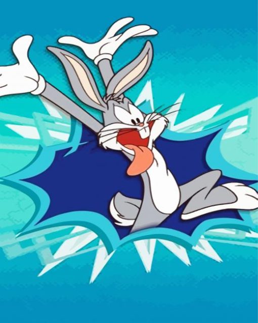 Cartoon Rabbit Bunny Diamond Painting