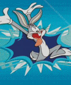 Cartoon Rabbit Bunny Diamond Painting