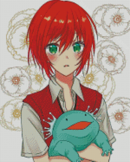 Chise Hatori Anime Girl Diamond Painting