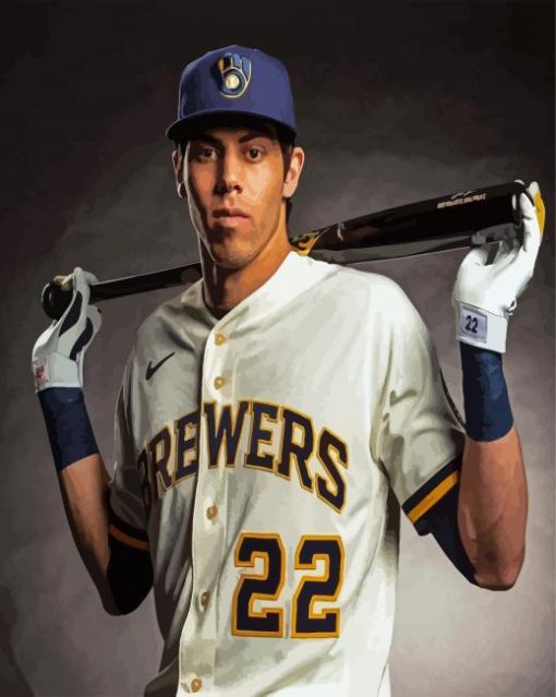 Christian Yelich Diamond Painting