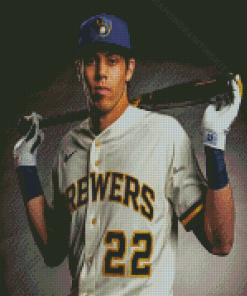 Christian Yelich Diamond Painting