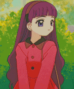 Cute Tomoyo Daidouji Diamond Painting