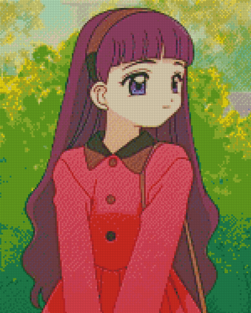 Cute Tomoyo Daidouji Diamond Painting