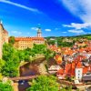 Czech Republic Cesky Krumlov City Diamond Painting