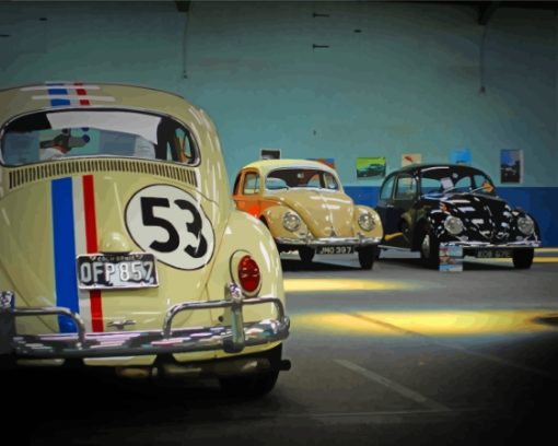 Disney Herbie Car Diamond Painting