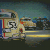 Disney Herbie Car Diamond Painting