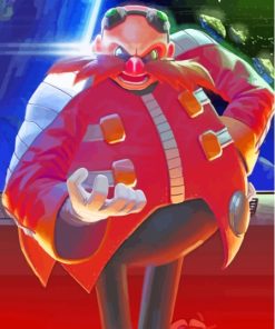 Doctor Eggman Diamond Painting