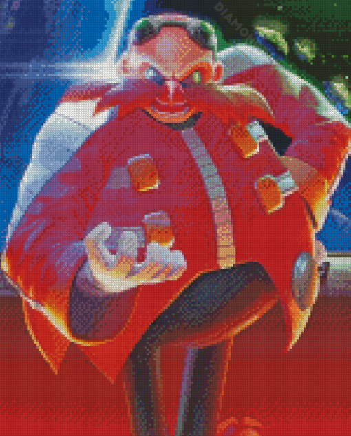 Doctor Eggman Diamond Painting