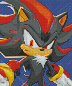 Shadow The Hedgehog Diamond Painting