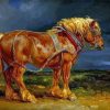 Draft Horse Vintage Art Diamond Painting