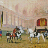 Dressage Horses Diamond Painting