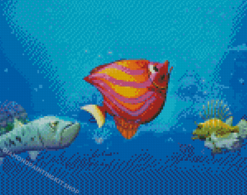 Feeding Frenzy Diamond Painting