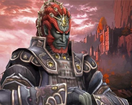 Ganondorf Warrior Diamond Painting