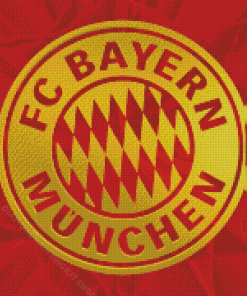 German Football Club Bayern Munich Logo Diamond Painting