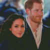 Harry And His Wife Meghan Diamond Painting