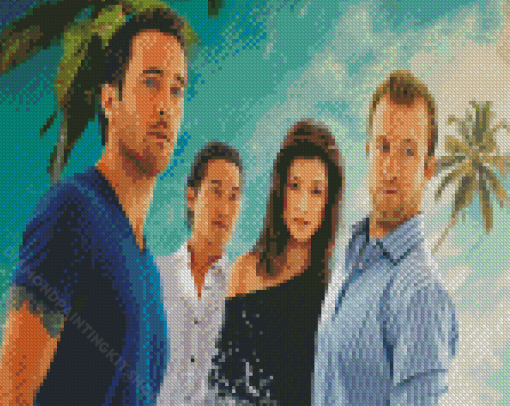 Hawaii Five 0 Diamond Painting