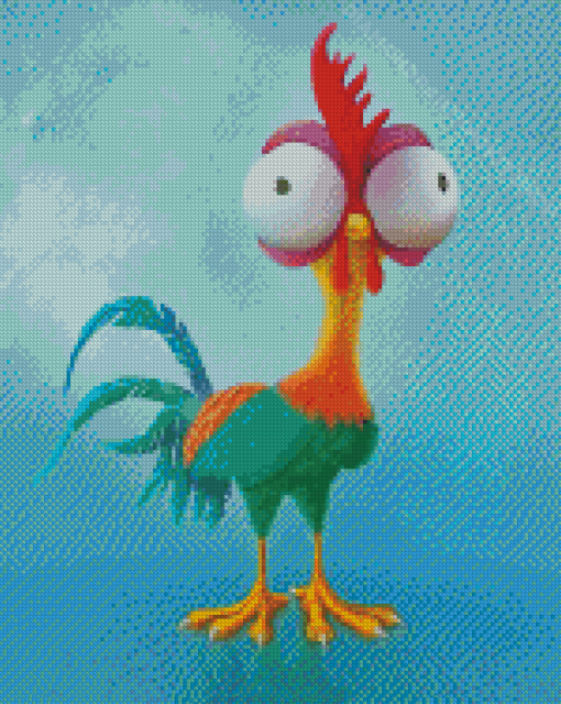 Hei Hei The Rooster Diamond Painting