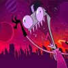 Invasor Zim Character Diamond Painting