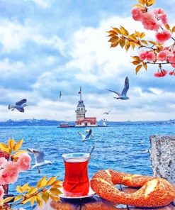 Istanbul And Tea Diamond Painting