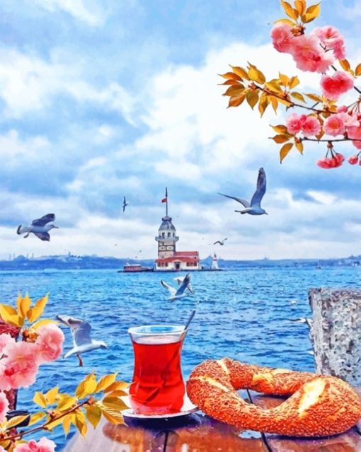 Istanbul And Tea Diamond Painting