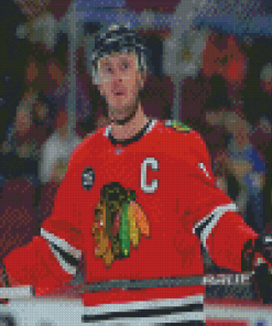 Jonathan Toews Chicago Blackhawks Player Diamond Painting