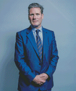 Keir Starmer Diamond Painting