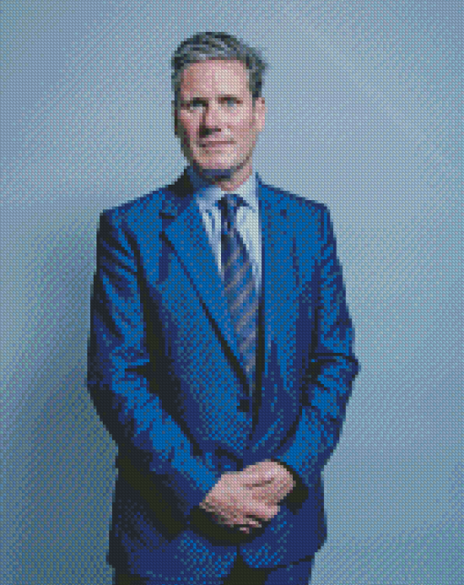 Keir Starmer Diamond Painting