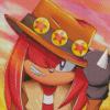 Knuckles The Echidna Diamond Painting