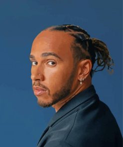 Lewis Hamilton Diamond Painting