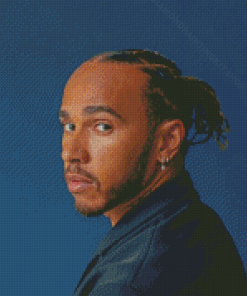 Lewis Hamilton Diamond Painting