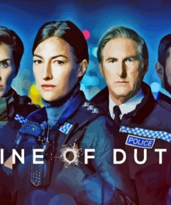 Line Of Duty Poster Diamond Painting