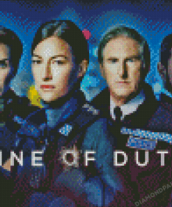 Line Of Duty Poster Diamond Painting