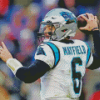 Mayfield Carolina Panthers Player Diamond Painting