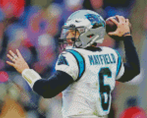 Mayfield Carolina Panthers Player Diamond Painting