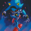 Metal Sonic Diamond Painting