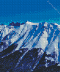 Mount Olympus In Winter Diamond Painting