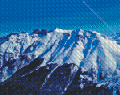 Mount Olympus In Winter Diamond Painting