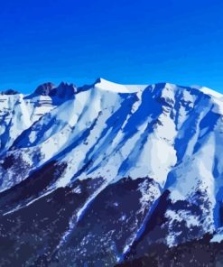 Mount Olympus In Winter Diamond Painting