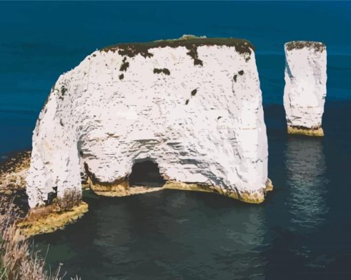 Old Harry Rocks Diamond Painting